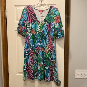 Lilly Pulitzer Colorful Floral Dress